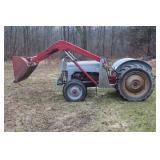 Ford Red Belly Tractor- front end loader Ford Red Belly Tractor- front end loader