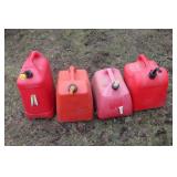 Misc. gas cans- plastic