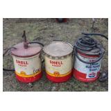 Shell greese buckets Shell greese buckets