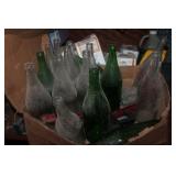 Misc. glass bottles