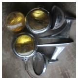 Small selection of vintage car parts Small selection of vintage car parts