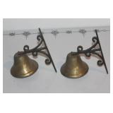 Bells on brackets