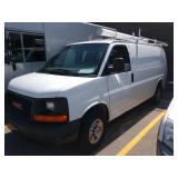 #1233 2010 GMC Savana work van w/ 79,424 miles