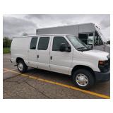 #1162 2012 Ford Ecoline Work Van 50.6k miles