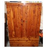 Cedar wardrobe