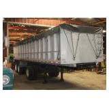1978 Morgan aluminum grain trailer