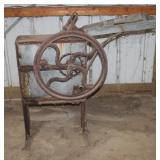 Galvanized corn sheller