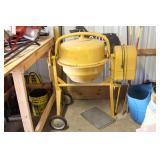 Central Machinery 3-1/2 cu. ft. electric cement mixer