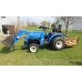 New Holland Tc33d 4wd tractor w/ loader