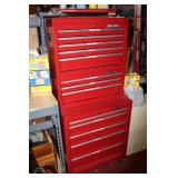 Craftsman chest on chest 15 drawer box