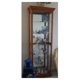 Glass mirrored cabinet