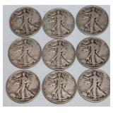 Close up of Walking Liberty