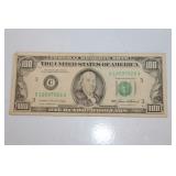 $100 Federal Reserve Bill