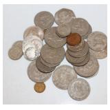 small batch of misc. foreign coins 