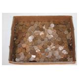 Small selection of pennies