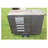7 drawer Kennedy chest on wheels
