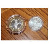 Silver Vegas Tokens