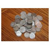 (69) Roosevelt silver dimes