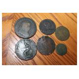 Fun selection of coins incl. 1799