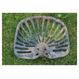 cast iron tractor seat #1