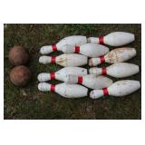 Fun lawn bowling set 