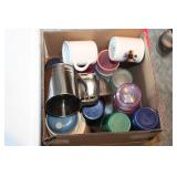 Household box lot of cups
