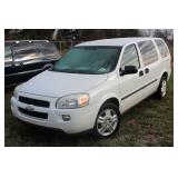 #1289 2008 Chevrolet Uplander Mini Cargo #1289 2008 Chevrolet Uplander Mini Cargo