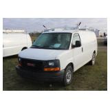 #1008 2010 GMC Savanna Work Van