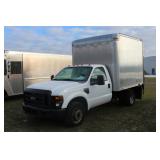 #1440 2008 Ford F350 9’ C-Van - 22,400+ miles