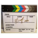 Directors Clapboard autographed by Melissa Gilbert Directors Clapboard autographed by Melissa Gilbert