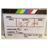 Director Used Claboard Signed by Melissa Gilbert Director Used Claboard Signed by Melissa Gilbert