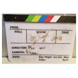 Director Used Claboard Signed by Melissa Gilbert