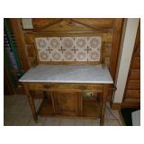 Antique Washstand Dresser/Dry Sink Cabinet