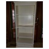 Solid and Ornamental Upright Bookcase