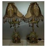 Pair of  20" Kathleen Caid Table Lamps