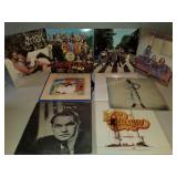 Group of LP Record Albums including Beatles