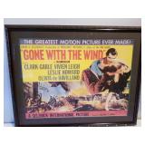 Gone With The Wind Framed Replica Poster