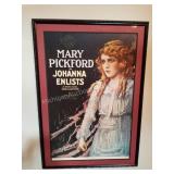 Mary Pickford in Johanna Enlists Movie Poster Mary Pickford in Johanna Enlists Movie Poster