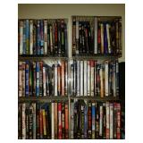 Gorup Lot of 83 DVD and Blu-Ray Video Movies