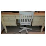Quality Wood Key Hole Office Desk and Chair Quality Wood Key Hole Office Desk and Chair