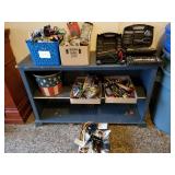 Assorted Tools, Power Inverter & Wood Shelf Assorted Tools, Power Inverter & Wood Shelf