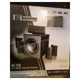 Nolyn Acoustics N-70 5.1 Home Theater System w/TV Nolyn Acoustics N-70 5.1 Home Theater System w/TV
