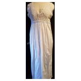 Hand Made Knit Top/Cotton Bottom Nightgown Hand Made Knit Top/Cotton Bottom Nightgown
