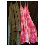 Intimately Tie Dye and Green Dress Worn By Melissa