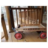 Vintage Hibbard Wooden Wagon Vintage Hibbard Wooden Wagon