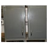 Pair of 15x24 Metal Shop Cabinets Pair of 15x24 Metal Shop Cabinets
