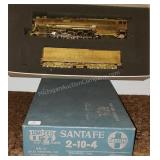 United Santa Fe 2-10-4 Brass Locomotive