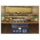United Santa Fe 4-8-4 Brass Train Locomotive