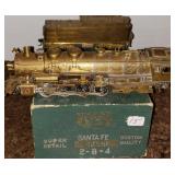 United Santa Fe Berkshire 2-8-4 Brass Locomotive