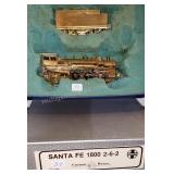 NJ Custom Brass Santa FE 1800 2-6-2 Locomotive